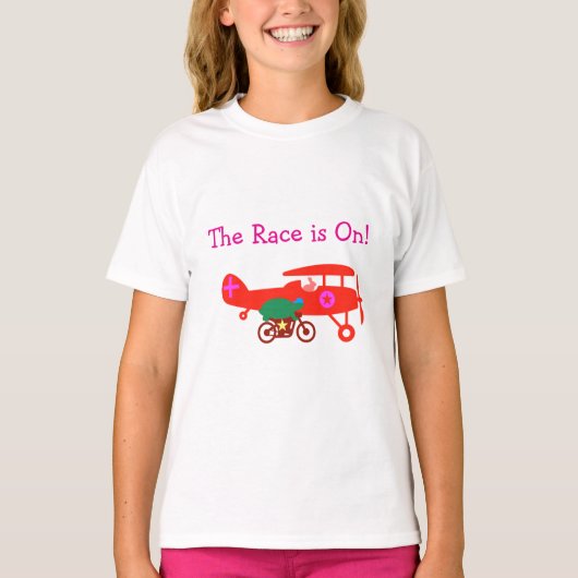 De schildpad en de haas t-shirt (Voorkant)