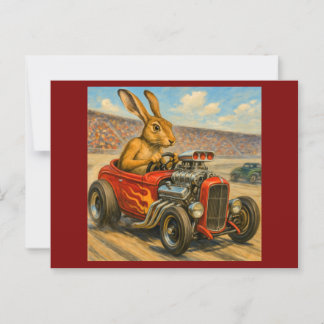 De schildpad en de haas zijn terug briefkaart