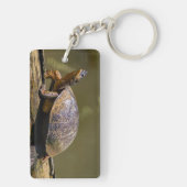 De schildpad in Tortuguero - Costa Rica Sleutelhanger (achterkant)