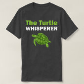 De schildpad van de Wisperer T-shirt (Design voorkant)