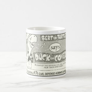 De schildpad waarschuwt koffiemok