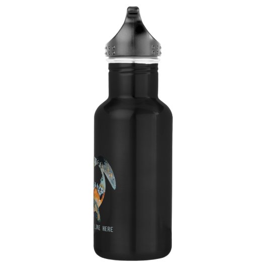 De schildpadden die ze hier leefden, schildpadden waterfles  (Rechts)