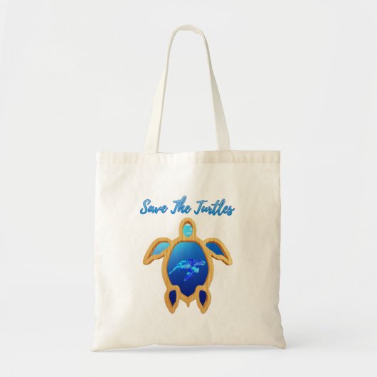 De schildpadden opslaan tote bag (Voorkant)