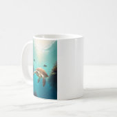 De Schildpadmok  Koffiemok (Voorkant links)