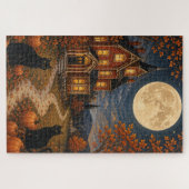 De Schildwachten van de Herfstmaan Legpuzzel (Horizontaal)