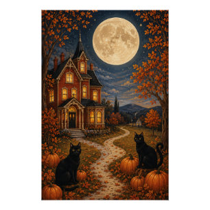 De Schildwachten van de Herfstmaan Perfect Poster