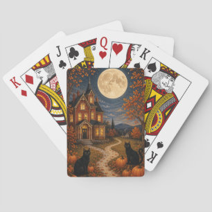 De Schildwachten van de Herfstmaan Pokerkaarten