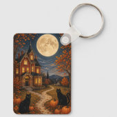 De Schildwachten van de Herfstmaan Sleutelhanger (Achterkant)