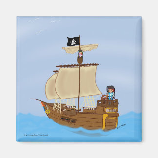 De Schip WIth Pirates Magnet