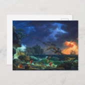 De schipbreuk van Claude-Joseph Vernet Briefkaart (Voorkant / Achterkant)