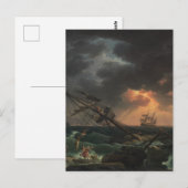 De schipbreuk van Claude-Joseph Vernet Briefkaart (Voorkant / Achterkant)