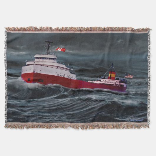 DE SCHIPBREUK VAN DE EDMUND FITZGERALD DEKEN (Voorkant)