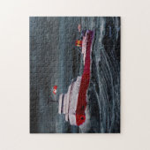 DE SCHIPBREUK VAN DE EDMUND FITZGERALD LEGPUZZEL (Verticaal)