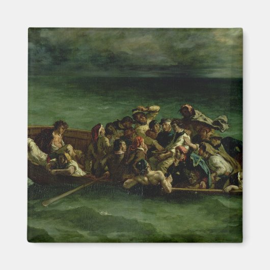 De schipbreuk van Don Juan, 1840 Magneet (Voorkant)