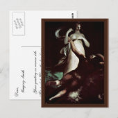 De schipbreuk van Odysseus door Johann Heinrich Fü Briefkaart (Voorkant / Achterkant)