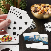 DE SCHITTERENDE HEMEL VAN DE STAD POKERKAARTEN (Insitu)