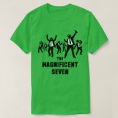 De schitterende zeven t-shirt (Design voorkant)