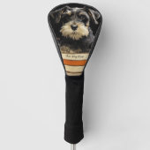 De Schnauzer Hond 001 - Odessa Leyendecker Golfheadcover (Voorkant)