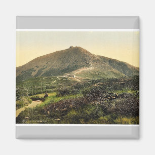 De Schneekoppe, met Kammpartie, Riesengebirge, G Magneet