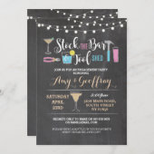 De schoeisel van de combinatie Bar en tool vormen Kaart (Voorkant / Achterkant)