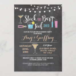 De schoeisel van de combinatie Bar en tool vormen Kaart