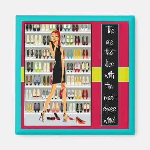 De schoen diva magneet