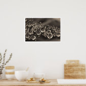 de schoen valt poster (Keuken)