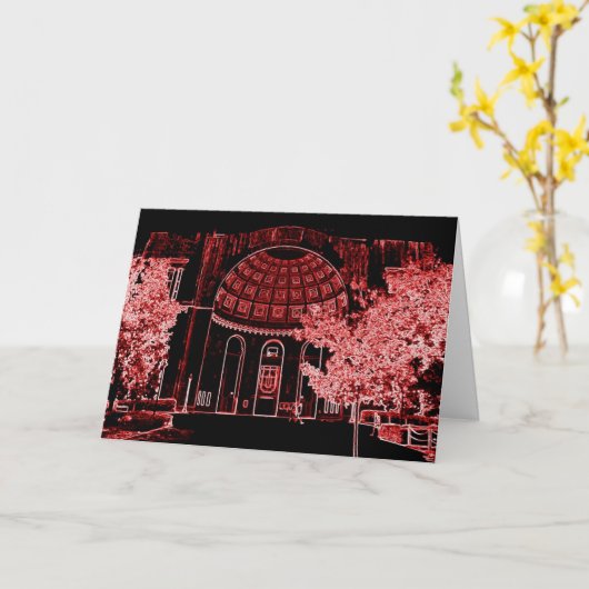 De Schoen van het neon Kaart (Gele Bloem)