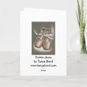 De schoenen van Pointe Kaart (Achterkant)