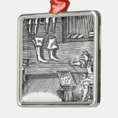 De schoenmaker metalen ornament (Links)
