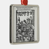 De schoenmaker metalen ornament (Rechts)