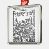 De schoenmaker metalen ornament (Links)