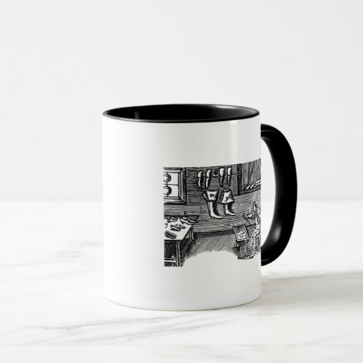 De schoenmaker mok (Voorkant rechts)