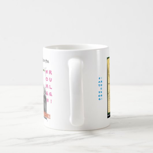 De schok van de Astron-mok Koffiemok (Handvat)