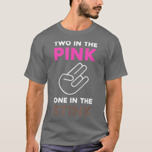 De Schokker in de Roze in de Stink T-shirt