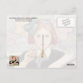 De Scholar Briefkaart (Achterkant)