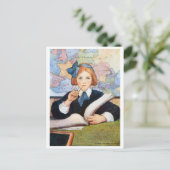De Scholar, Jessie Willcox Smith Briefkaart (Staand voorkant)