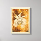 De schommel, 1928 door Louis Icart Canvas Afdruk (Voorkant)