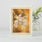 De schommel, 1928 door Louis Icart Feestdagenkaart (Staand voorkant)