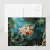 De Schommel Fragonard Briefkaart (Voorkant / Achterkant)