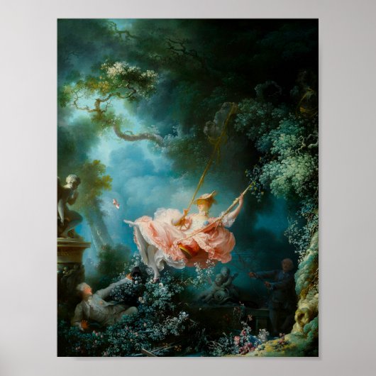 De Schommel Fragonard Poster (Voorkant)
