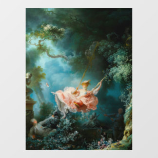 De Schommel Fragonard Raamsticker