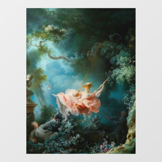 De Schommel Fragonard Raamsticker (Vel)