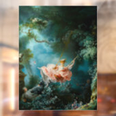 De Schommel Fragonard Raamsticker (Vel 2)