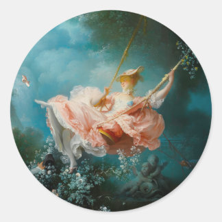 De Schommel Fragonard Ronde Sticker