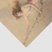 De Schommel van Edouard Bissson Tissuepapier (Detail)