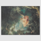 De Schommel van Jean Honore-Fragonard Tissuepapier (Voorkant)