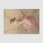 De schommeling door Edouard Bissson Tissuepapier (Voorkant)