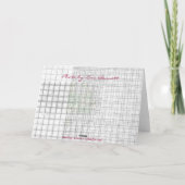 De schommelstoel van Adelynrood Kaart (Achterkant)