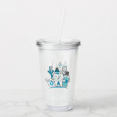 De Schone Teeth Gang Acryl Drinkbeker (Achterkant)